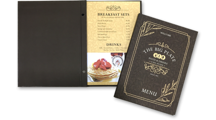EC-Hard Cover Menu